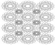 adult circles flowers
