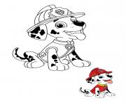 Printable Marshall 2 coloring pages