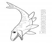 dinosaur mosasaurus
