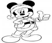 Mickey giving thumbs up