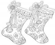 christmas for adults patterned stockings
