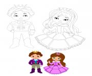 Cute Prince and Princess