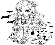 bimbo vampire ghost bats halloween