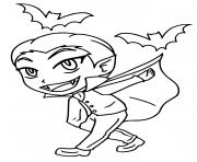 young vampire and bats