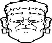 Realistic Frankenstein Head