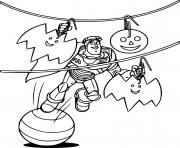 Buzz Lightyear at Halloween